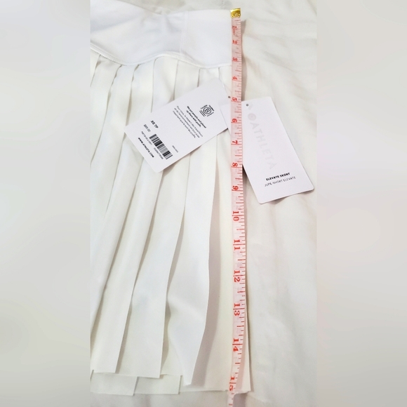 NWT Athleta XS TP (Tres Petite) Elevate Skort in White - Picture 10 of 14